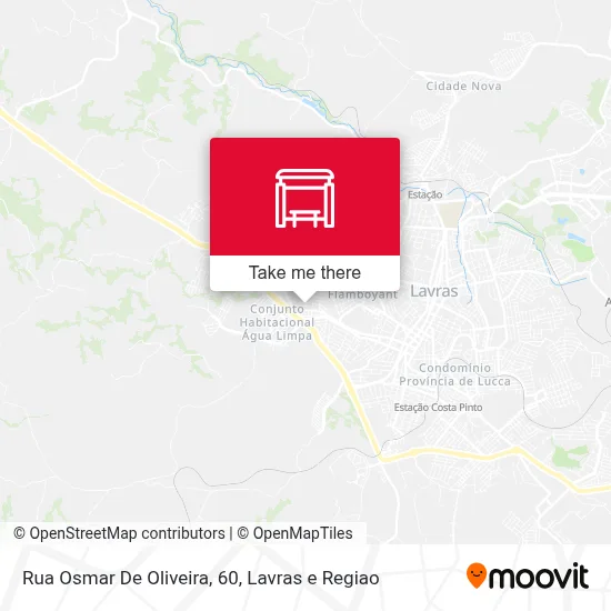 Rua Osmar De Oliveira, 60 map