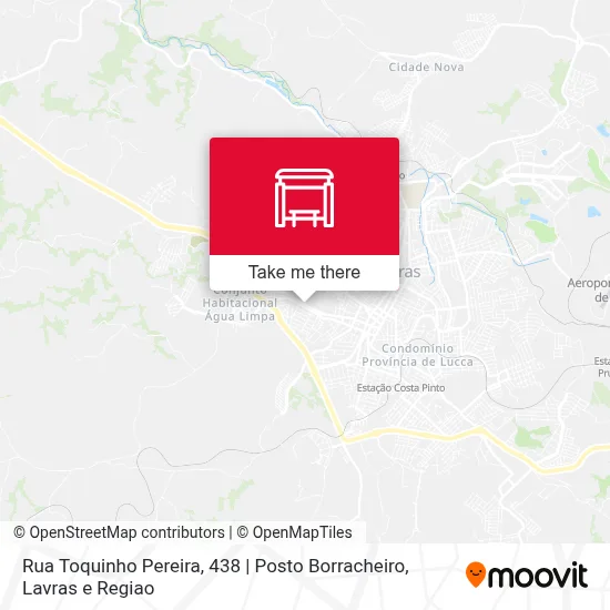 Rua Toquinho Pereira, 438 | Posto Borracheiro map
