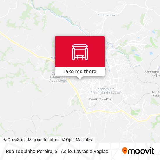 Rua Toquinho Pereira, 5 | Asilo map