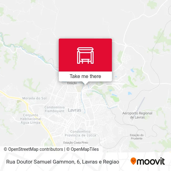Rua Doutor Samuel Gammon, 6 map