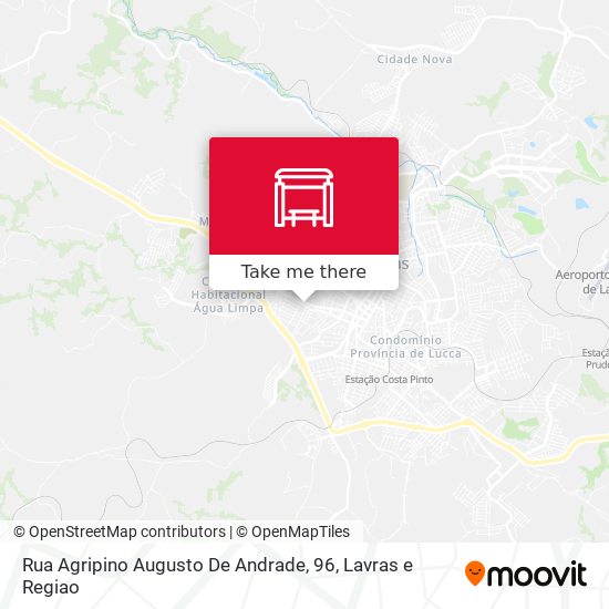 Rua Agripino Augusto De Andrade, 96 map