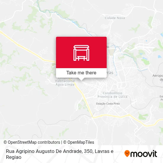 Rua Agripino Augusto De Andrade, 350 map