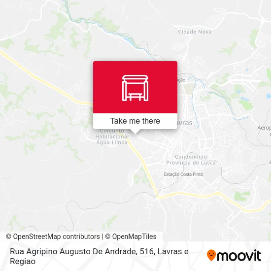 Rua Agripino Augusto De Andrade, 516 map