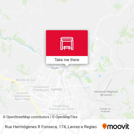 Rua Hermógenes R Fonseca, 174 map