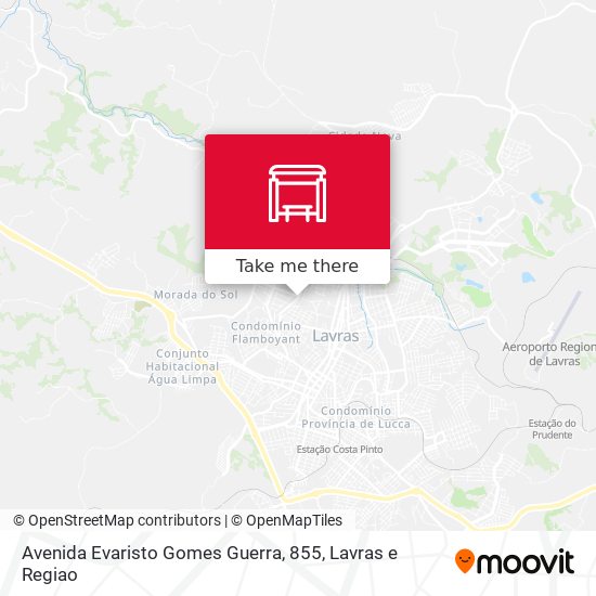 Avenida Evaristo Gomes Guerra, 855 map
