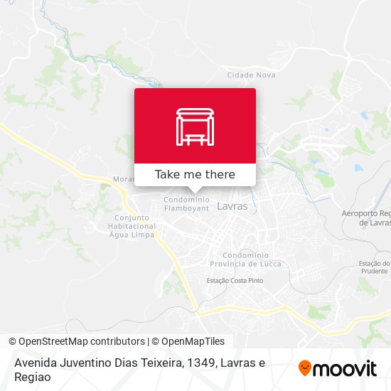 Avenida Juventino Dias Teixeira, 1349 map