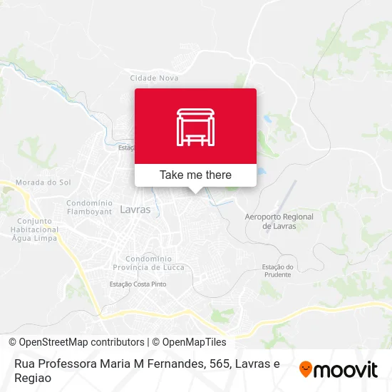 Rua Professora Maria M Fernandes, 565 map