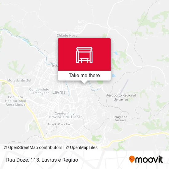 Rua Doze, 113 map