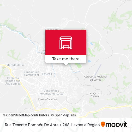 Rua Tenente Pompéu De Abreu, 268 map