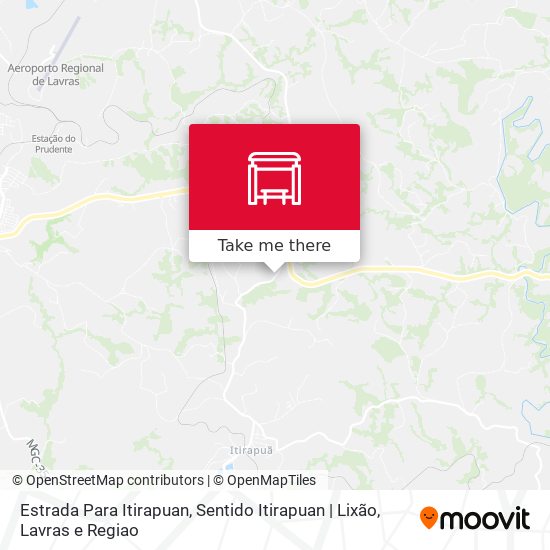 Estrada Para Itirapuan, Sentido Itirapuan | Lixão map