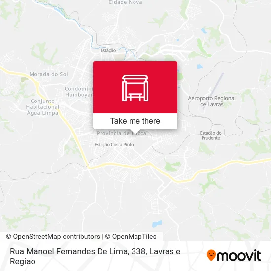 Rua Manoel Fernandes De Lima, 338 map