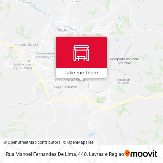 Rua Manoel Fernandes De Lima, 440 map
