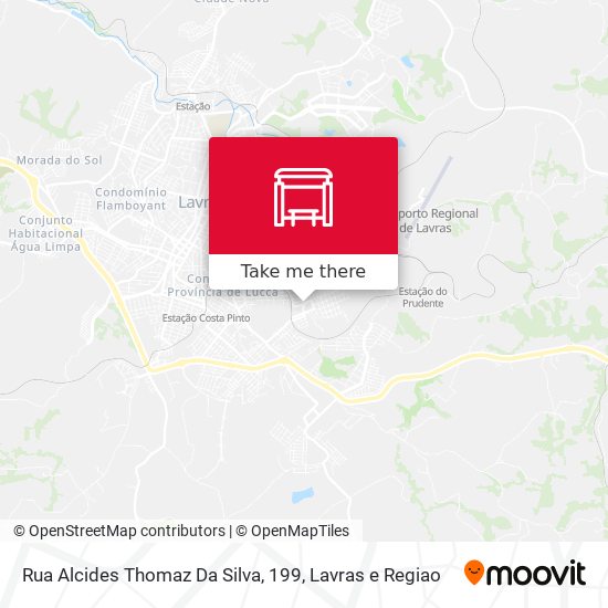 Rua Alcides Thomaz Da Silva, 199 map
