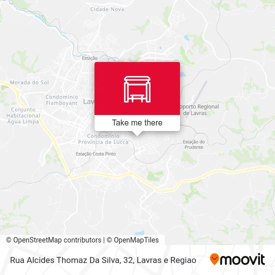 Rua Alcides Thomaz Da Silva, 32 map