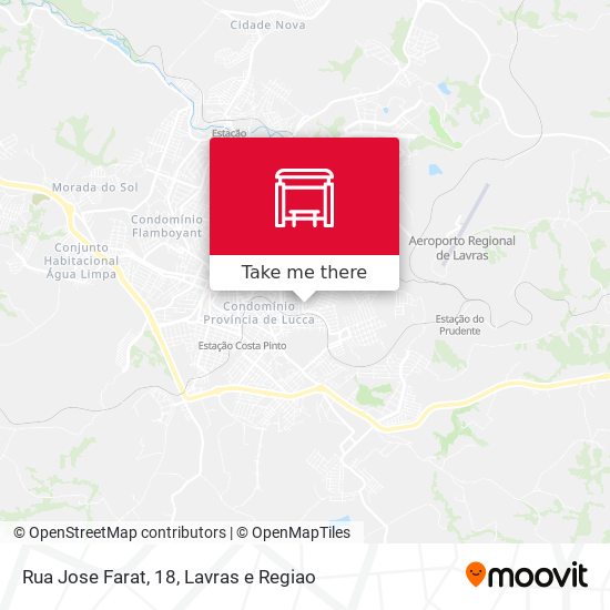 Rua Jose Farat, 18 map