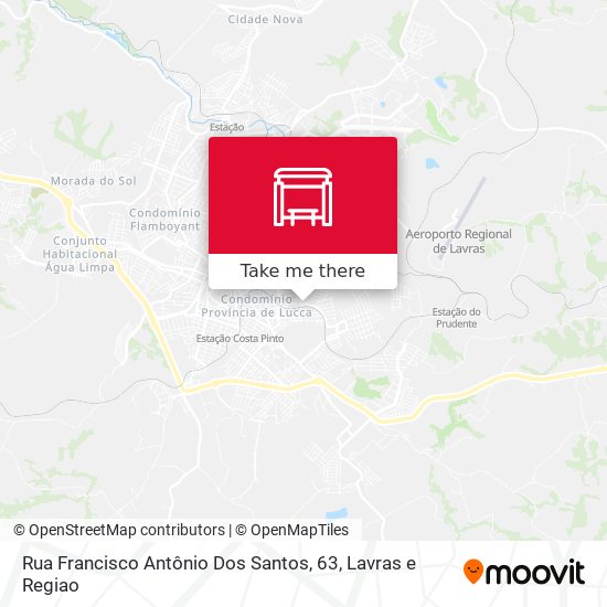 Rua Francisco Antônio Dos Santos, 63 map