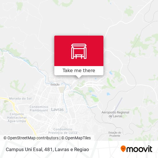 Campus Uni Esal, 481 map