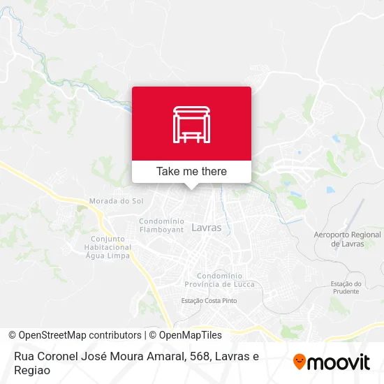 Rua Coronel José Moura Amaral, 568 map
