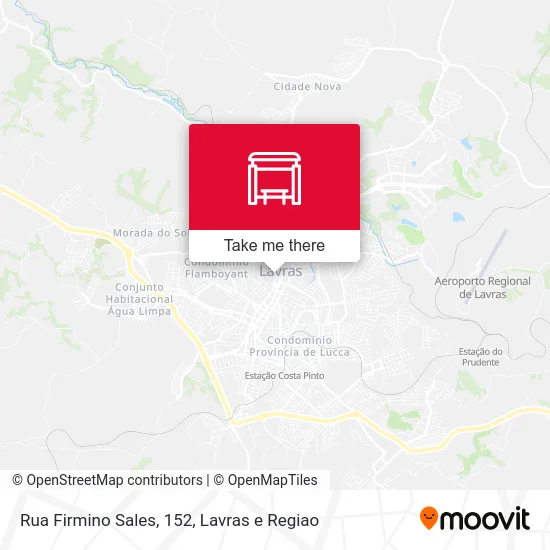 Rua Firmino Sales, 152 map