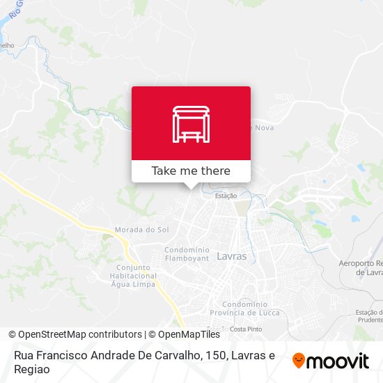 Rua Francisco Andrade De Carvalho, 150 map