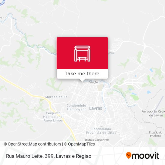 Rua Mauro Leite, 399 map