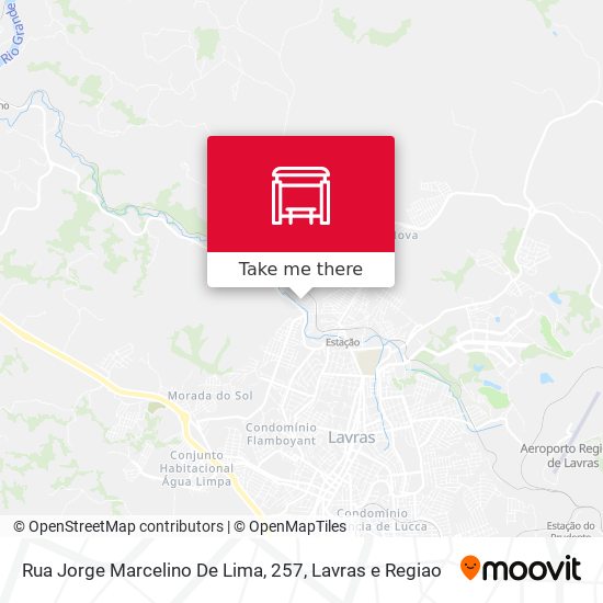 Rua Jorge Marcelino De Lima, 257 map