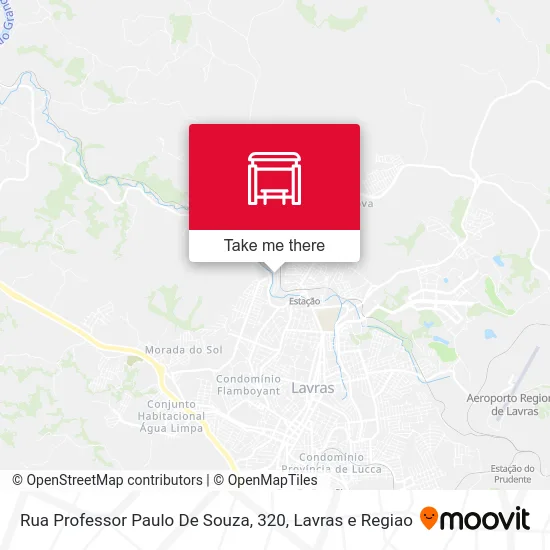 Rua Professor Paulo De Souza, 320 map