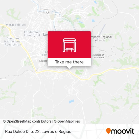 Rua Dalice Dile, 22 map