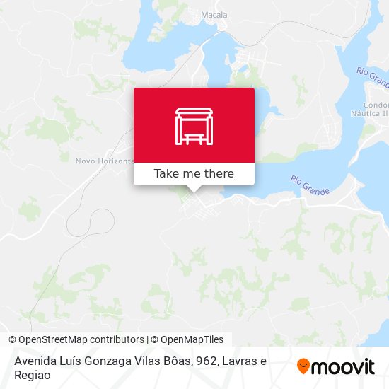 Avenida Luís Gonzaga Vilas Bôas, 962 map