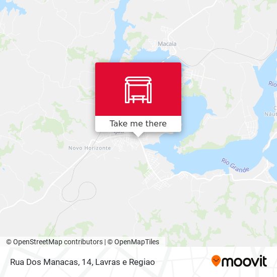 Rua Dos Manacas, 14 map