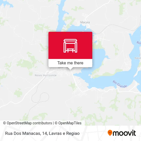 Rua Dos Manacas, 14 map