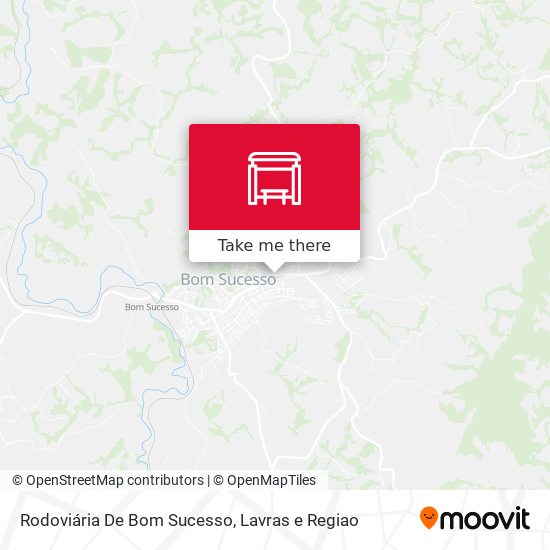 Rodoviária De Bom Sucesso map