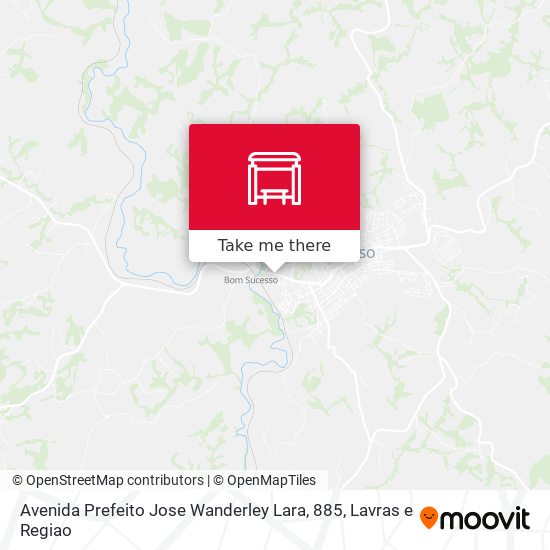 Avenida Prefeito Jose Wanderley Lara, 885 map