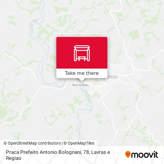 Praca Prefeito Antonio Bolognani, 78 map