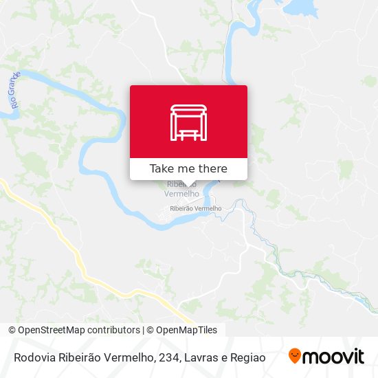 Rodovia Ribeirão Vermelho, 234 map