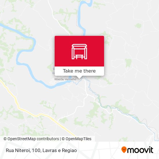 Rua Niteroi, 100 map