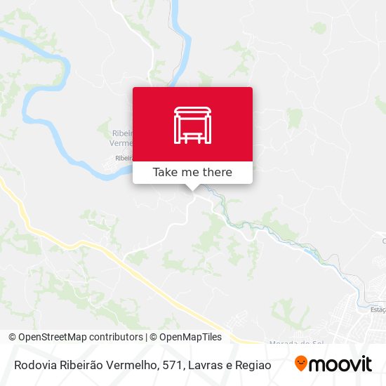 Rodovia Ribeirão Vermelho, 571 map