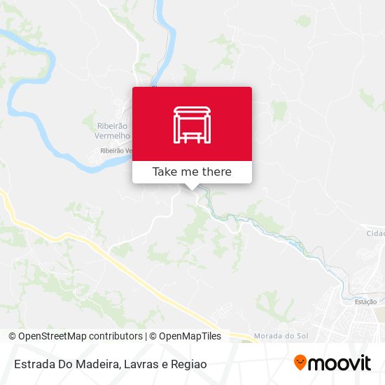 Estrada Do Madeira map