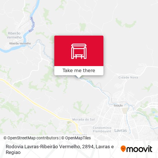 Rodovia Lavras-Ribeirão Vermelho, 2894 map