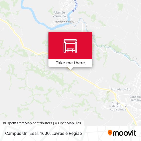 Campus Uni Esal, 4600 map