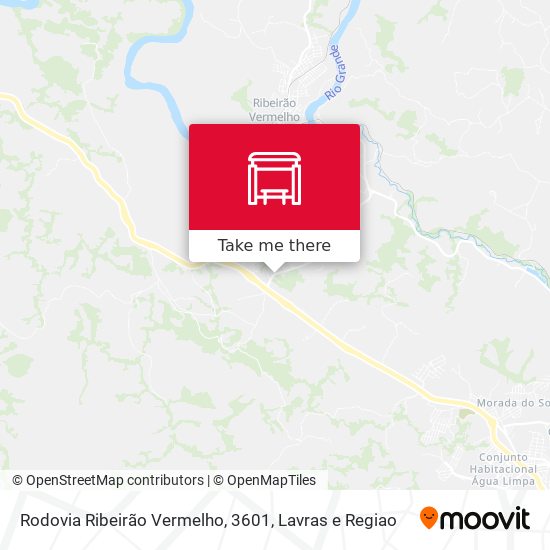 Rodovia Ribeirão Vermelho, 3601 map