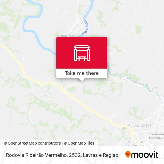 Rodovia Ribeirão Vermelho, 2532 map