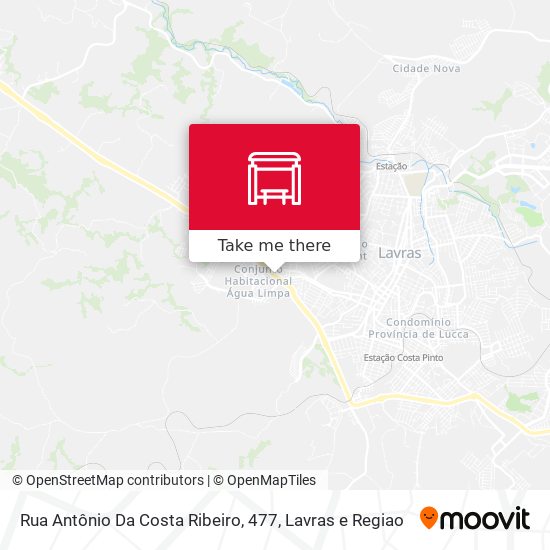 Rua Antônio Da Costa Ribeiro, 477 map