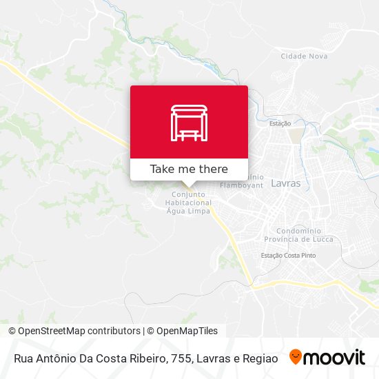 Rua Antônio Da Costa Ribeiro, 755 map