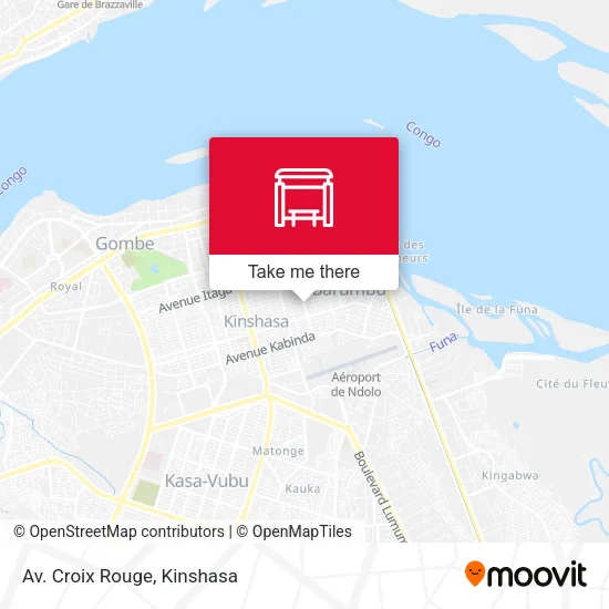 Av. Croix Rouge map