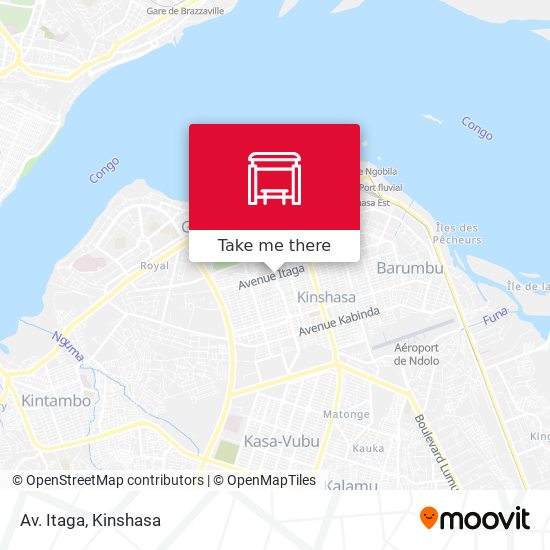 Av. Itaga map