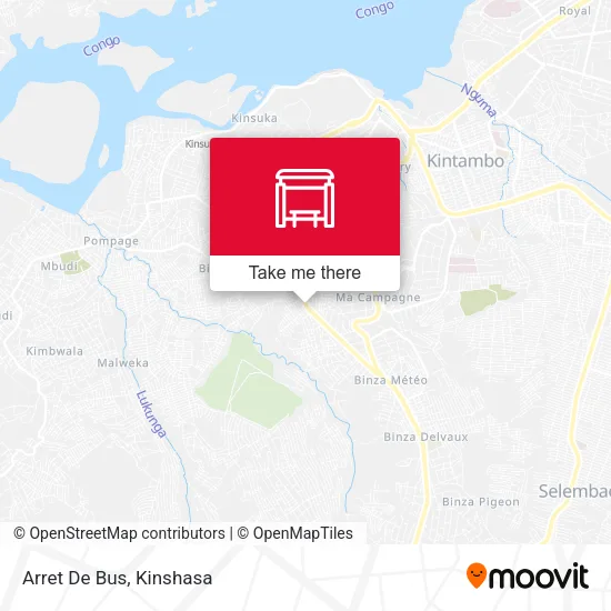 Arret De Bus map