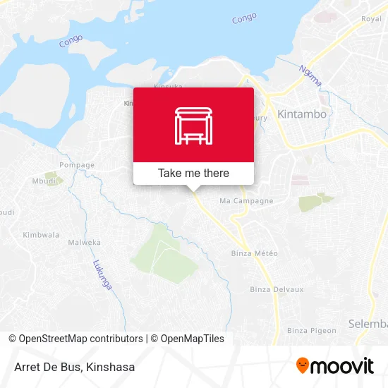 Arret De Bus map