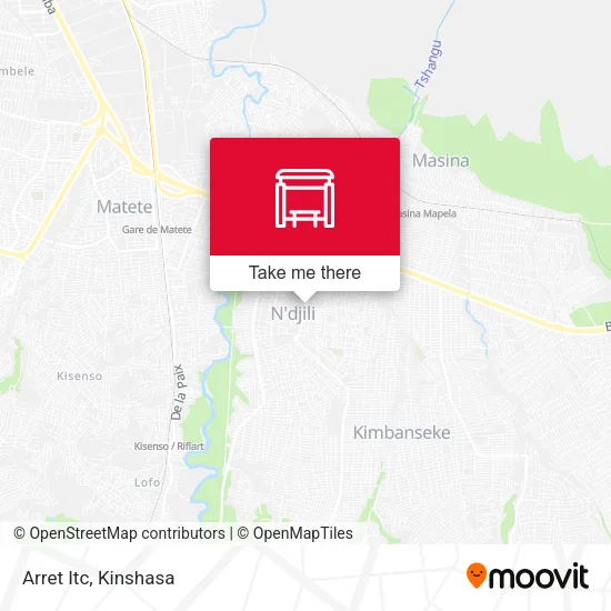 Arret Itc map