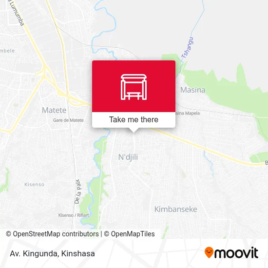 Av. Kingunda map